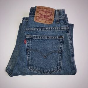 LEVIS 550 high waisted jeans